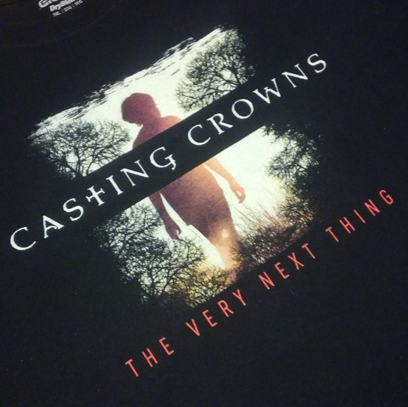 Casting Crowns 🎵 Band Tour Shirt Very Next Thing - Picture 5 of 9